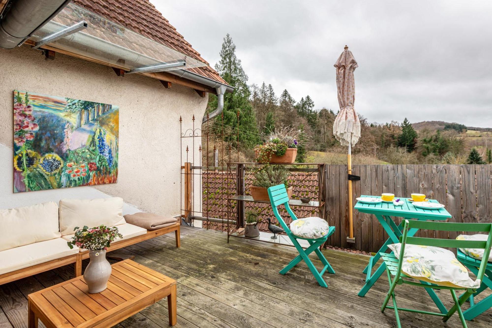 Apartament Haus Der Malerin Andrea Gawaz Mullheim  Zewnętrze zdjęcie